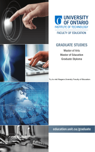faculty-of-education-graduate-brochure