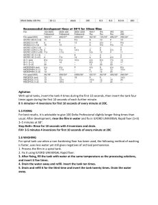 Film Developing Instructions