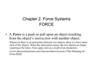 Statics (Mechanical Engineering) | Force Systems