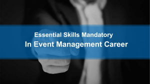 A Career Scope in Event Management | Ring at +1(240)8399485
