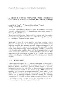 Class E Power Amplifier