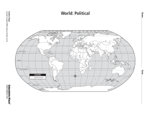 lat and long world map