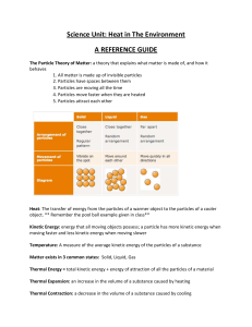 Science Unit Reference:Definiton GUIDE