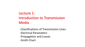 Introduction to Transmission Media