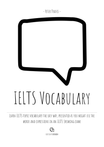 IELTS Vocabulary for Speaking (1)