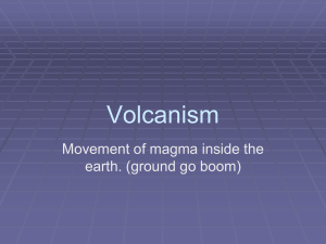 Volcanism 2019