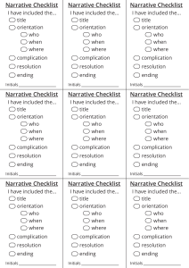 Narrative-Writing-Checklist