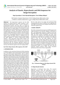 Image Encryption: Hyperchaotic & DNA Sequence Analysis