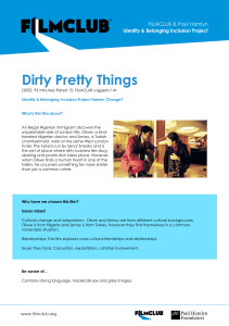 Dirty Pretty Things -Film Club
