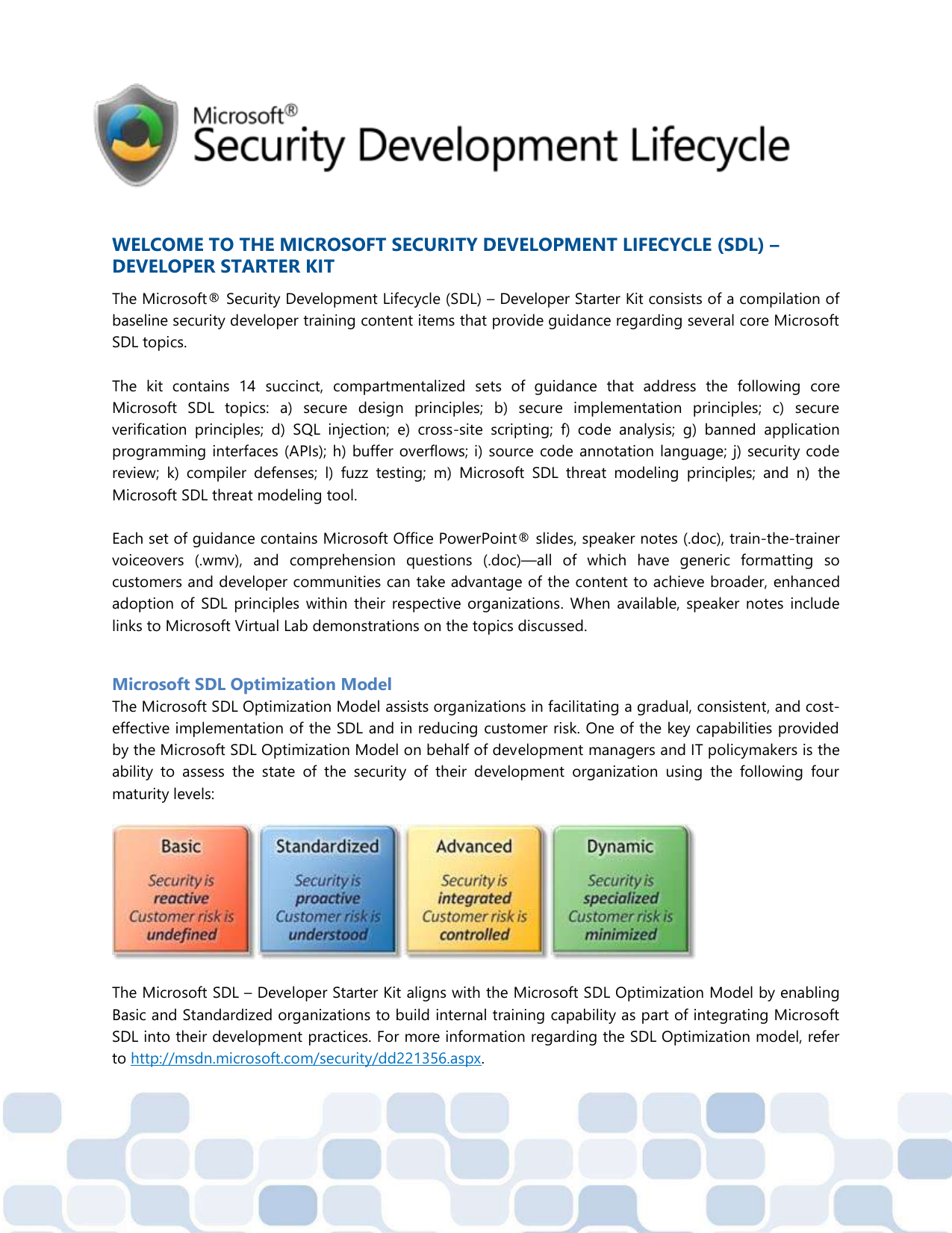 microsoft sdl threat modeling tool advantages