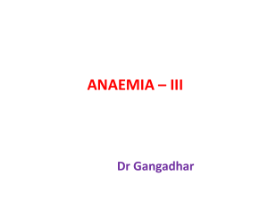 Haemolytic Anaemia(1)