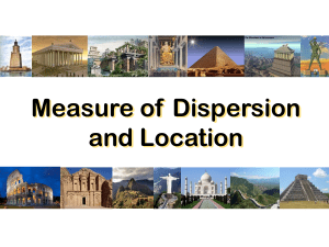 Measure of Dispersion and Location.pptx