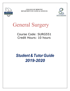 Study guide 2019-2020