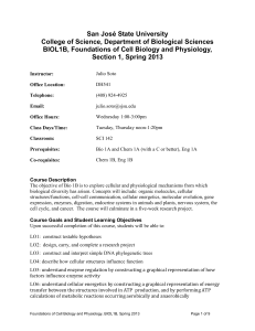 BIOL1B Fall 2013 Syllabus