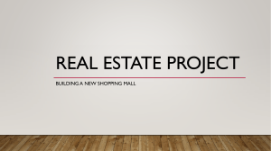 Real estate project