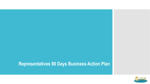 Reps Business Action Plan Slide Deck sha3er