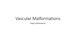 Vascular Malformations kaj