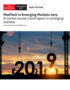 2019 MedTech Emerging Markets Access 2019