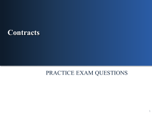 Practice Exam Questions-Business org