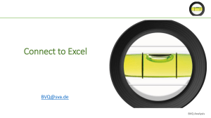 Excel Connection
