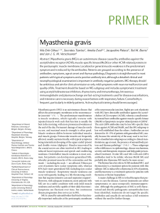 Myasthenia 