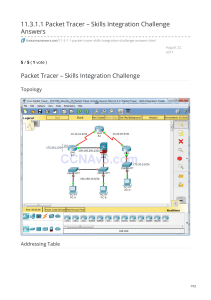 8.3.1.2 packet tracer skills integration challenge answers