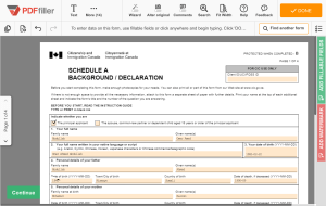 PDFfiller - IMM 5669 E Schedule A - Background Declaration - cic.pdf baqdaadi