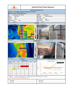 3-Dec-18 Thermography inspection for Expansion joint of GT 52