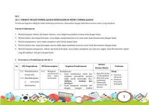 LK.3 Format desain pembelajaran unit 6