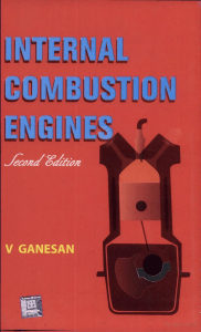 I C Engine- V. Ganeshan