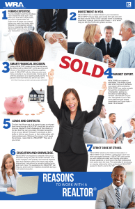 WHY HIRE A REALTOR Poster Printout
