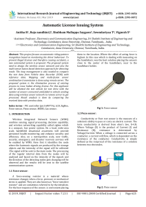 IRJET-Automatic License Issuing System