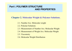 Polymer Chem mw&solution
