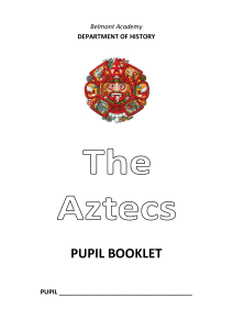 Support booklet - The Aztecs