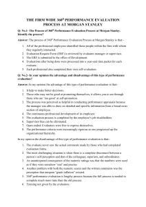 234665678-THE-FIRM-WIDE-360-PERFORMANCE-EVALUATION-PROCESS-AT-MORGAN-STANLEY