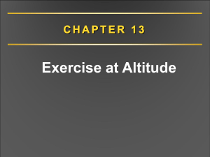 exercise at altitude