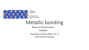 Metallic bonding-1
