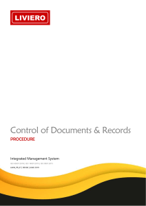LMIN PR 07 Control of Documents & Records Procedure [00]