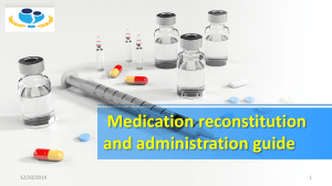 medication administration for nurse