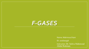 F-Gases