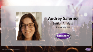 Rockstar Analytics Tips 2019 by Audrey Salerno