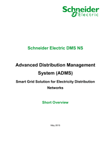 Advanced Distribution Management System (ADMS)