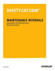 CATERPILLAR-Maintenance-Interval-Schedule