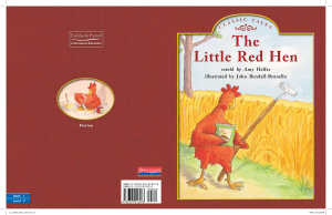 001 The Little Red Hen