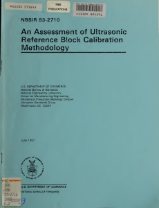 US UT Calibration Procedure