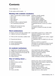 Academic Vocabulary: Key Words & Phrases