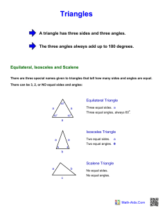 triangle facts