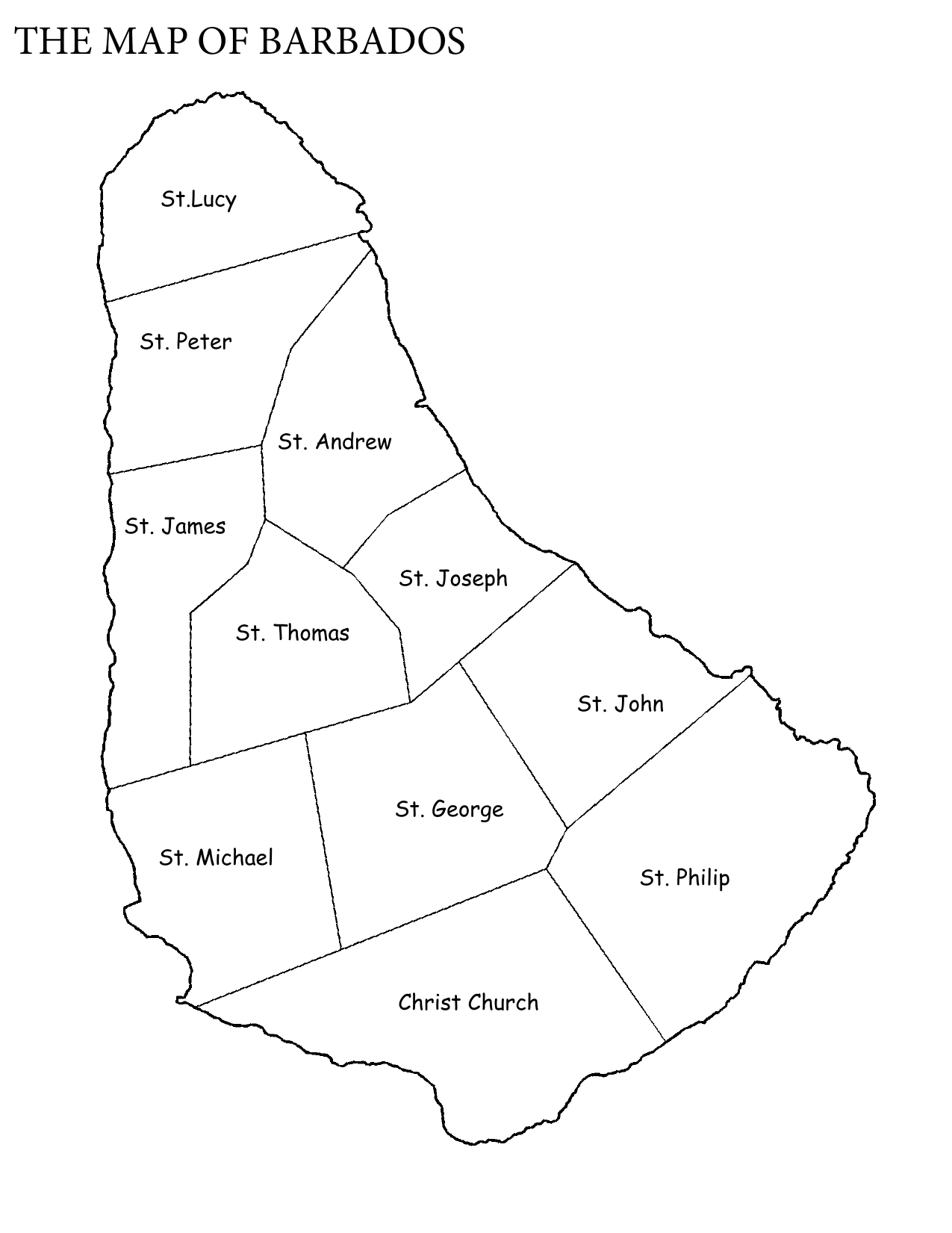 Barbados Parishes Barbados Parishes