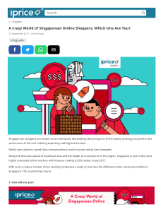 A Crazy World of Singaporean Online Shoppers  Which One Are You 