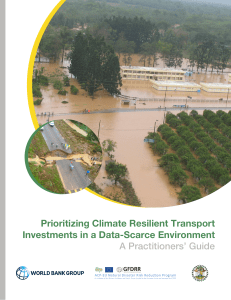 Practitioners Guide to Prioritizing Climate Resilient Transport Investments